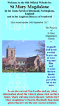 Mobile Screenshot of hucknall-parish-church.org.uk